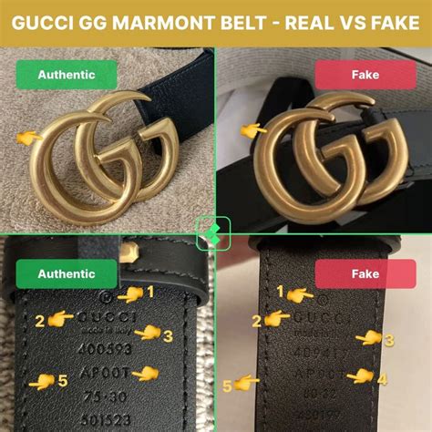 gucci original belt vs fake|gucci belt bag legit check.